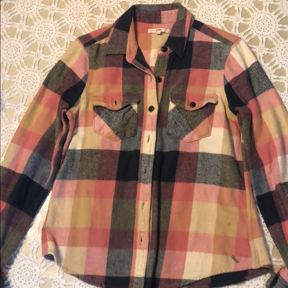 Ruehl heavy button down shirt